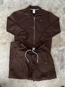 Chaqueta deportiva Puma Mmq T7 cremallera completa M para hombre marrón informal atlética | Usada dos veces en muy buena condición - Imagen 1 de 19