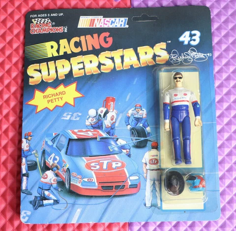 1991 Richard Petty #43 Superstars Racing Champions NASCAR Action Figure Cover