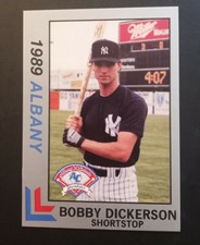 1989 Best Albany Colonie Platinum Bobby Dickerson #16