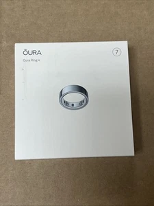 Anello Oura 4 | Argento/Argente | Misura 7 | Smart Ring 4a Generazione - NUOVO SIGILLATO! - Foto 1 di 2