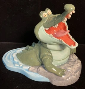 Royal Doulton Disney Tic Toc Croc Crocodile Peter Pan Porcelain Figurine 7" 2002 - Picture 1 of 10