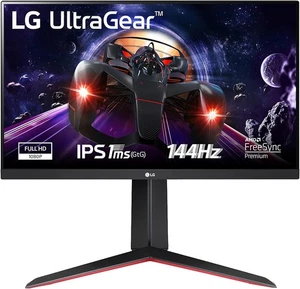 Moniteur gaming LG UltraGear 24GN65R-B 23,8" FHD 1920x1080 AMD FreeSync 144Hz - Photo 1/6