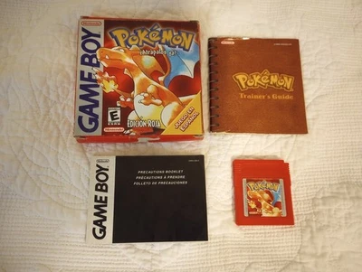 Pokemon Rote Spanische Edition Komplett Game Boy NTSC-USA Ultra Rare! - Bild 1 von 4