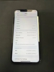 Apple iPhone 11 - 64 GB - Negro (Desbloqueado) IOS 18.5 - Imagen 1 de 5