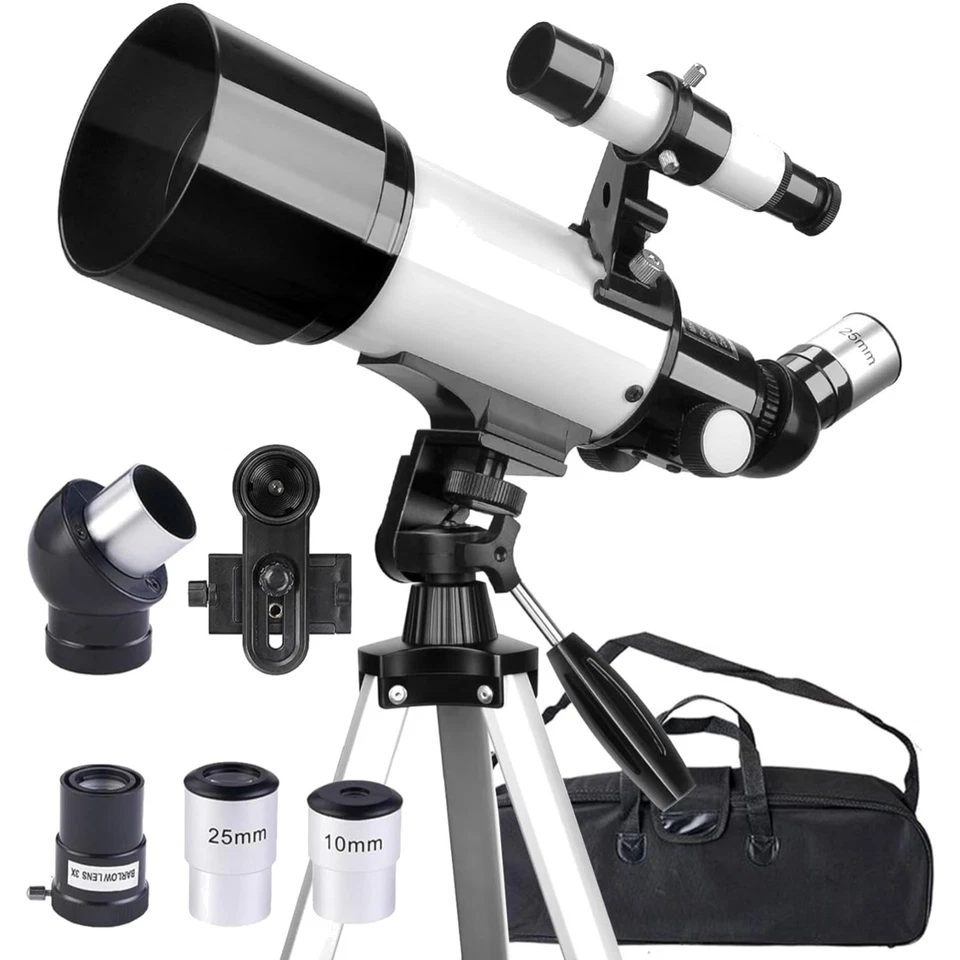70mm Apertur Refraktor Teleskop für Erwachsene & Kinder - Tragbar für Abenteuer - Bild 1 von 1