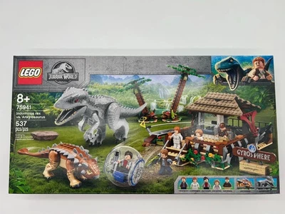 LEGO Jurassic World 75941 - Indominus rex vs. Ankylosaurus - NEW Sealed Box - Image 1 of 2