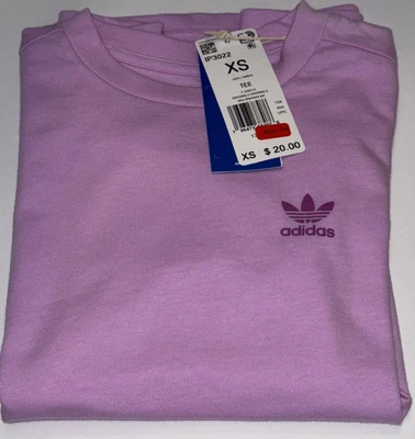 adidas Girls Lavender Pullover Shirt Size Youth XS Brand New‼️ - Image 1 of 4