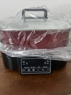 GreenPan 8-in-1 Multi Skillet Deluxe-RED - Image 1 of 4