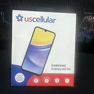 Samsung Galaxy A15 5G 64GB, US Cellular Prepaid Smartphone - Brand New Sealed - Picture 1 of 3
