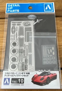 Aoshima 1/24 Pagani Zonda F Common Detail-Up Parts For Model Kit #AOS-05956 - Bild 1 von 3