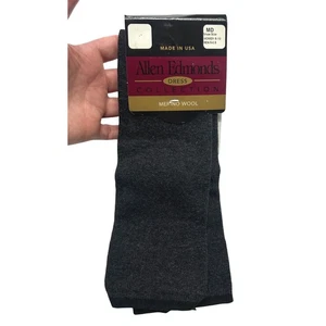 Allen Edmonds Merinowolle Anzugsocken grau USA SmartSilver Neu mit Etikett Luxus - Bild 1 von 6