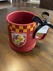 NEW Rae Dunn Harry Potter Wizarding World Red DOUBLESIDED GRYFFINDOR Mug HAS TAG - Picture 1 of 5