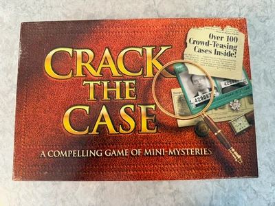 Crack the Case Board Game – Milton Bradley – Mystery Party Game, 100+ Cases - Image 1 of 4