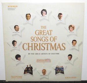 THE GREAT SONGS OF CHRISTMAS ALBUM 7 TONY BENNETT (VG+) CSS-547 VINYL LP RECORD - Picture 1 of 4