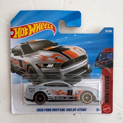 Hot Wheels 2020 FORD MUSTANG SHELBY GT500 Model Toy Car - Brand New - Image 1 of 3