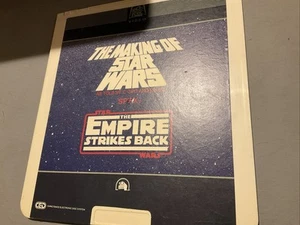THE MAKING OF STAR WARS AS TOLD BY C-3PO AND R2D2  CED DISC  VERY RARE - Picture 1 of 3