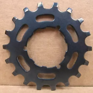 New-Old-Stock Shimano UniGlide (UG) 18T Cassette Sprocket...Black Finish - Picture 1 of 2
