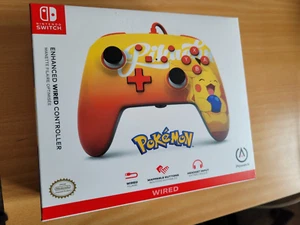 Pokemon Pikachu Power A Controller GamePad for Nintendo Switch Laugh NEW Boxed - Picture 1 of 4