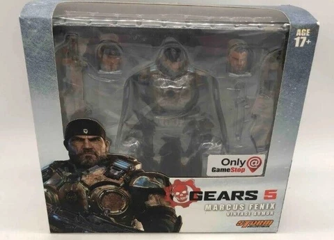 Storm Collectibles Gears of War 5 Marcus Fenix Vintage Armor Gamestop Exclusive Cover