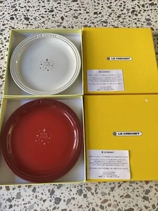 Le Creuset Set 2 Side Plates Exclusively For Rii - Picture 1 of 8