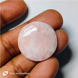 Petalite Quartz Gem Natural Pink Petalite Cabochon Loose Gemstone 34 Cts ME-9977 - Picture 1 of 3