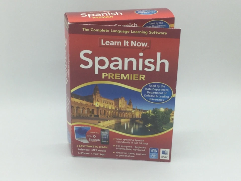 Nova Development US Learn It Now Spanish Premier for Windows/Mac - Image 1 of 2