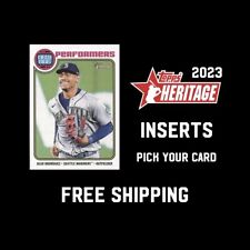2023 Topps Heritage - Insert Cards - You Pick & Complete Your Set (QTY)