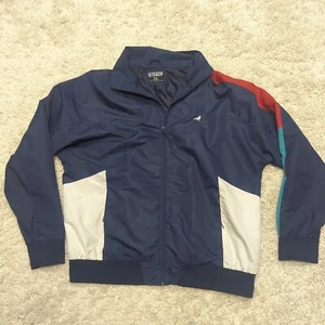 Staple Pigeon Jacket Windbreaker 3XL Color Blocking Navy Blue Fits 2XL - Picture 1 of 7