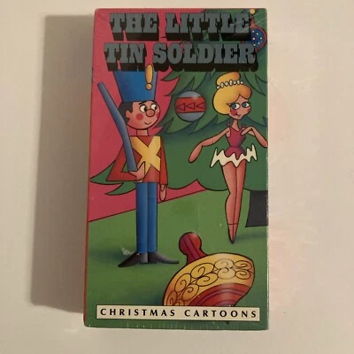 The Little Tin Soldier VHS 1992 Rare VTG HTF NEW Sealed Christmas Cartoons - Image 1 of 3