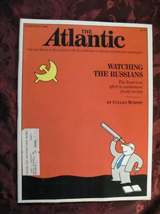 ATLANTIC magazine February 1983 Cullen Murphy Edward Minus Tobias Wolff - Picture 1 of 1