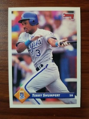 1993 Donruss Baseball Card #601 Terry Shumpert  - Image 1 of 2