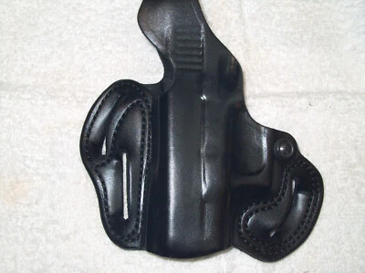 Glock 26, 27, 33 DeSantis 001BBE1Z0 LEFT HAND Thumb Break Holster Black - Image 1 of 4