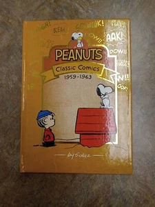 Peanuts Classic Comics 1959-1963 Hard Cover Book Not Read - Picture 1 of 16