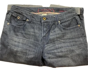 Sonoma Life Style Jean Crop Sz 4 PETITE Mid-Rise 5-Pockets Blue Denim 28”Wx16”L - Picture 1 of 9