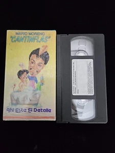 1989 Tested Cantinflas Ahi Esta El Detalle VHS Mario Moreno Comedia Mexicana - Imagen 1 de 10