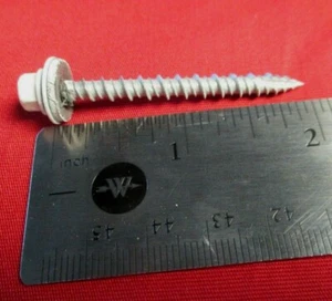 10 X 2" Polar/Bone white Metal roofing/ siding wood - Picture 1 of 5