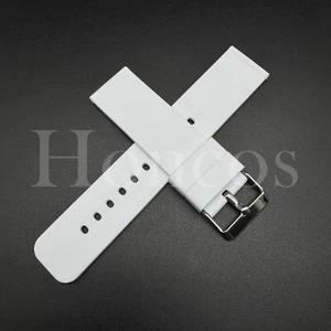 Quick Release Rubber Watch Strap 10 12 14 16 18 20 22 24mm Colorful Replacement - Picture 1 of 41