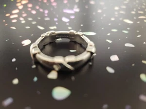 tiffany co sterling silver 1837 ring genuine silver Tiffany ring gathering dust - Picture 1 of 4
