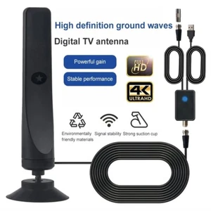 Antenna TV Interna Antenna TV HDTV Portabile Digitale Amplificata con - Foto 1 di 7
