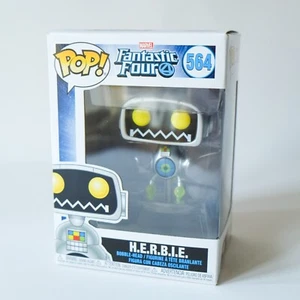 Fantastic Four H.E.R.B.I.E. Figura Vinilo Funko Pop 564 - Juguete Bobblehead Marvel - Imagen 1 de 9