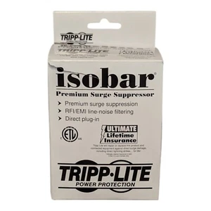 Tripp Lite Isobar Ultrablok 428 Premium Surge Suppressor RFI/EMI Noise Filtering - Picture 1 of 4