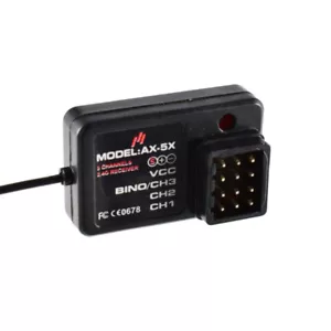 AUSTAR AX-5S 3CH Receiver RC Car Boat Transmitter fr TRX4 Axial SCX10 D90 RC Car - Picture 1 of 9