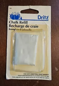 Vintage New Dritz Chalk Refill Sewing 681 2000 for Dritz #699 Skirt Markers - Picture 1 of 2