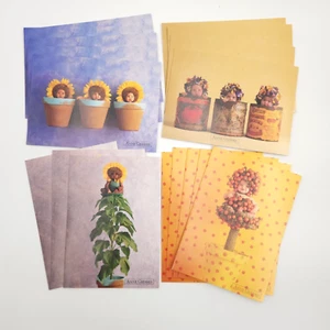 The Anne Geddes Collection Sunflower Babies 4 Designs Blank Cards w/ Envelopes - Picture 1 of 8