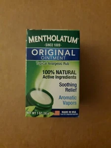 VASO UNGUENTO MENTOLATUM Misura: 1 OZ - Foto 1 di 5