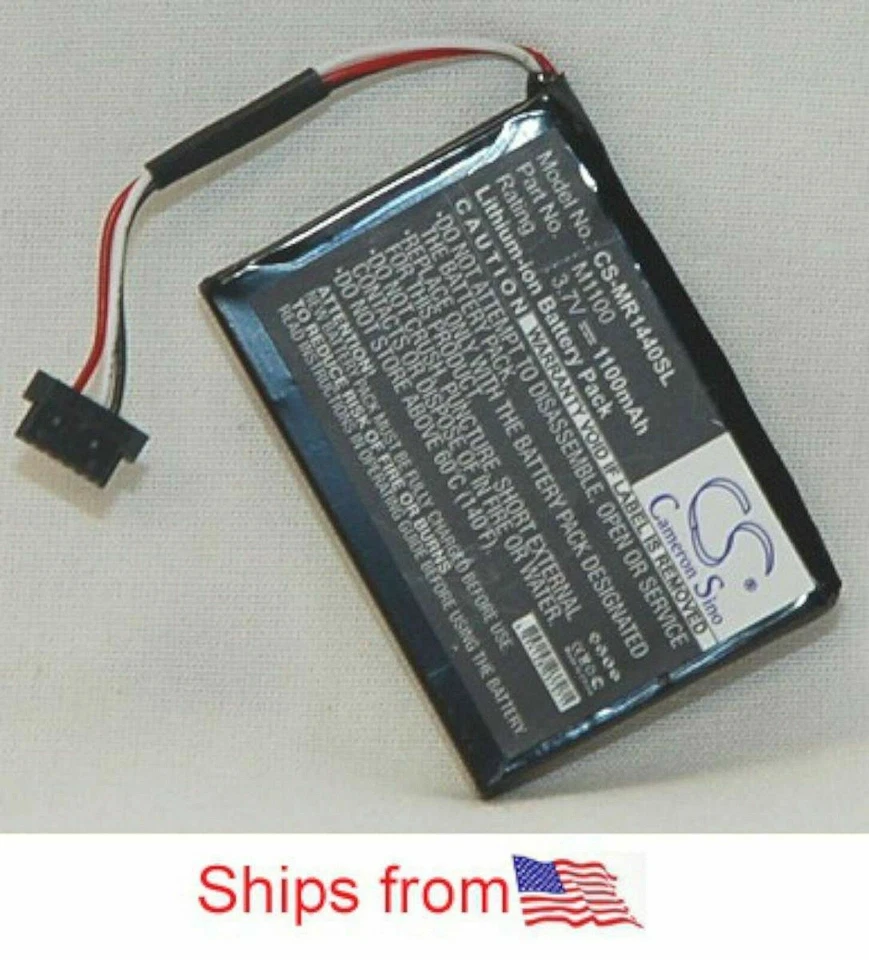 Magellan RoadMate 1440 GPS Li-ion Battery 3.7v 1100mah