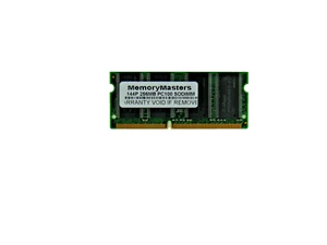 256MB MEMORY 32X64 PC100 8NS 3.3V SDRAM 144 PIN SO DIMM - Picture 1 of 1