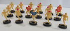 Vintage Metal and Plastic Table Top Football Players (17 total) in VGC