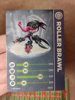 2013 SKYLANDERS SWAP FORCE ROLLER BRAWL CARD - Image 1 of 2