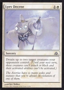LYEV DECREE 3/156 DRAGON'S MAZE MTG MAGIC LP - Picture 1 of 1